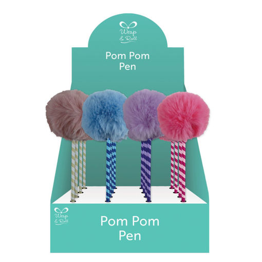 Picture of FANCY PEN PASTEL POMPOM
